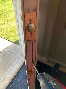Threshold repair, door seal, Door closing problems, cracked door - Photo 6