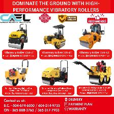 Finance! CAEL Vibratory Roller – Effective Soil and Asphalt Comp