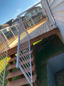 Aluminum welded deck railing, no maintenance, deck railing, alum - Photo 2