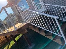 Aluminum welded deck railing, no maintenance, deck railing, alum - Photo 3