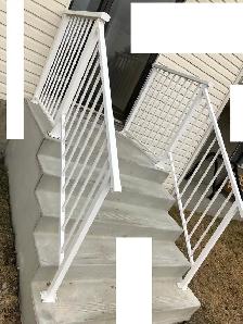 Aluminum welded deck railing, no maintenance, deck railing, alum - Photo 7