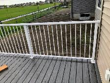 Aluminum welded deck railing, no maintenance, deck railing, alum - Photo 8