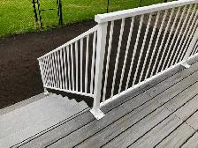 Aluminum welded deck railing, no maintenance, deck railing, alum - Photo 9