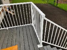 Aluminum welded deck railing, no maintenance, deck railing, alum - Photo 10