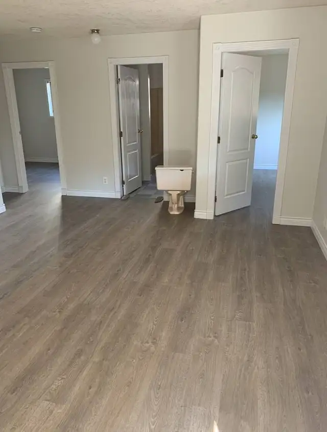 Large 2 bedroom ground level suite available for rent now!