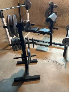 Home gym weight set - Photo 4