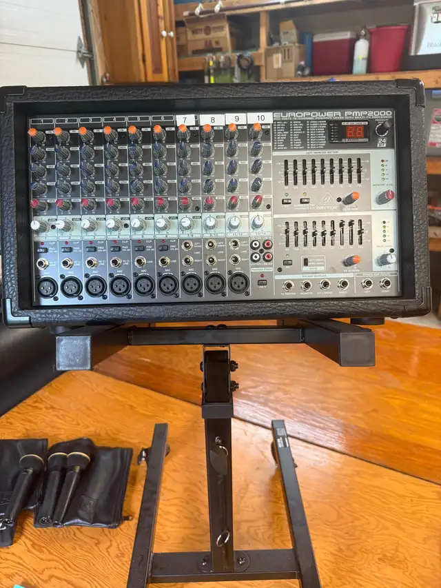 Stage Audio Equipment