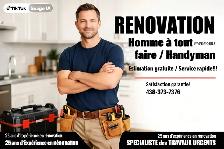 homme a tout faire / renoncer à super prix !