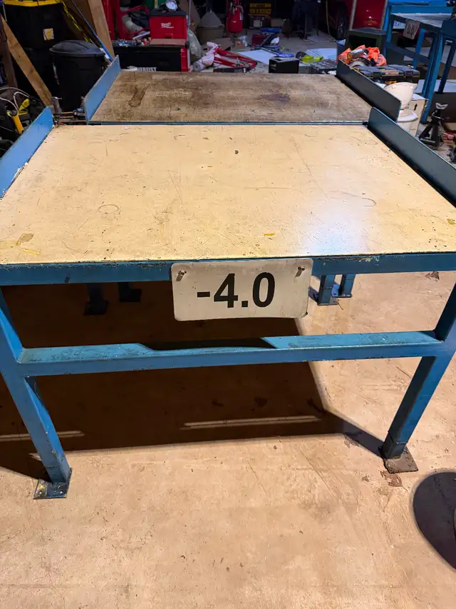 Gaylord industrial steel tables