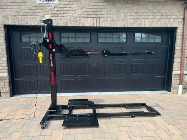 Snowmobile Storage Lift