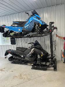 Snowmobile Storage Lift - Photo 5