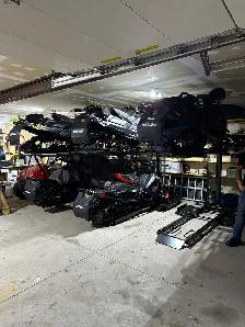 Snowmobile Storage Lift - Photo 6