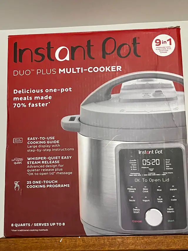 Instant Pot Duo Plus 9-in-1 Multi-Cooker