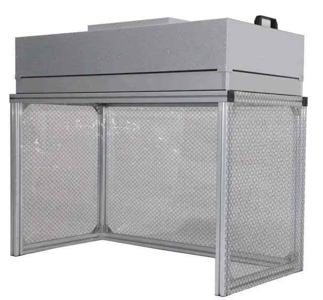 110V HEPA Filter Air Laminar Flow Hood Clean Dust Free 020456