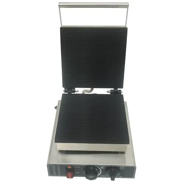 NonStick Single Square Ice Cream Cone Baker Maker Machine 022263