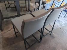 Glass top table and four chairs - Photo 6