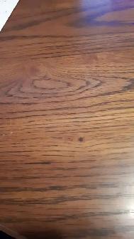 Maple Wood Dining Table and 6 Chairs For Sale - Photo 5