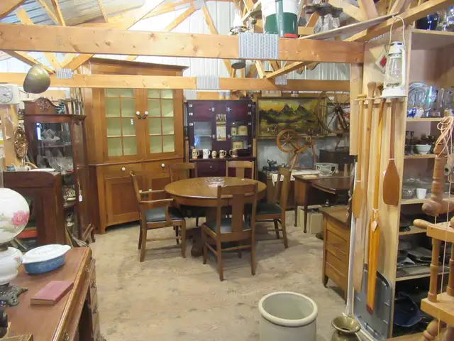 Antique : )  Large Corner Cabinet Cupboard