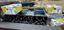 aquariums, accessories, cabinets