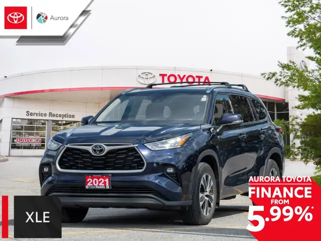 2021 Toyota Highlander XLE 3.5L Toyota Reliability - 8 Passen...