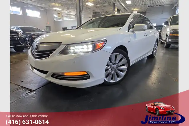 2015 Acura RLX Technology HYBRID NAVIGATION BACKUP AND FRONTM CA