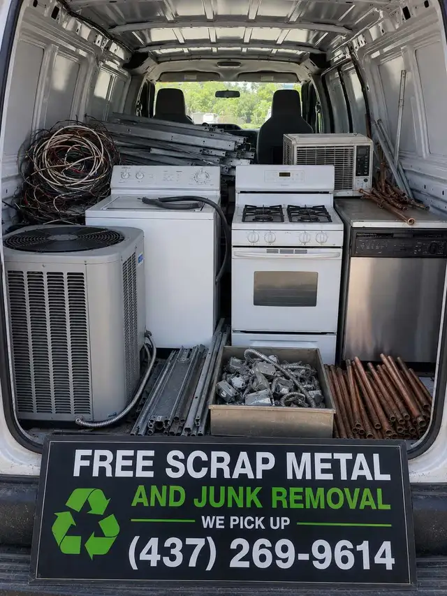♻️FREE SCRAP METAL PICK UP & JUNK REMOVAL