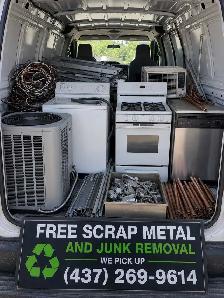 ♻️FREE SCRAP METAL PICK UP & JUNK REMOVAL