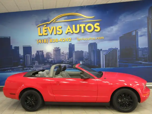FORD MUSTANG 2007 CABRIOLET V-6 4.0 LITRES AUTOMATIQUE TRES PROP