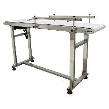 Food Grade White PU Belts Conveyor Industrial 53x11.8" 230066
