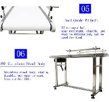Food Grade White PU Belts Conveyor Industrial 53x11.8" 230066 - Photo 6
