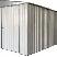 NEW GARDEN METAL BUILDING STORAGE SHED 11 X 19 FT G1119 - Photo 2