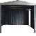 NEW GARDEN METAL BUILDING STORAGE SHED 11 X 19 FT G1119 - Photo 3