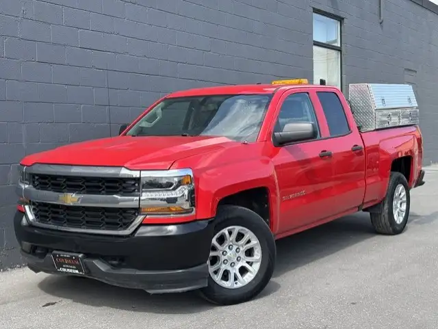 2016 Chevrolet Silverado 1500 4X4 V8 CAMERA-TOW PKG-STORAGE BOXE