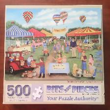 Casse-têtes / Puzzles (10 CT), 500 @ 550 LARGE pièces (II)