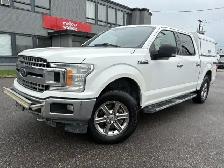 2018 Ford F-150 XLT 4X4 5.0L V8-CREW CAB-ARE CAP-BACK UP CAMER