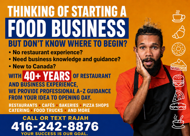 RESTAURANT BUSINESS CONSULTING SERVICES