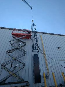 Fixed Roof Access Ladders, Bollards Installation, Supply - Photo 3