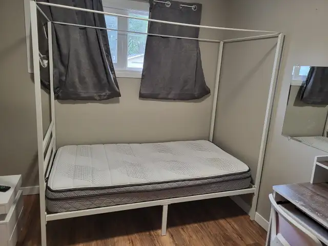 Girls Twin Canopy Bed - Free