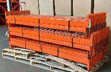 Used Redirack Beams 8’ L x 4" for Pallet Racking Warehouse Rack - Photo 3