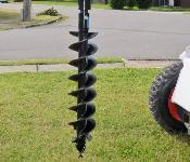 NEW SKID STEER AUGER POST HOLE DIGGER 9″ & 12″ DRILL - Photo 2