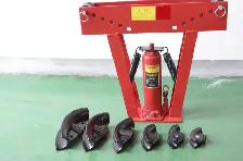 NEW HYDRAULIC 12 TON EXHAUST PIPE BENDER & 6 DIES HP9121