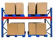 NEW INDUSTRIAL PALLET RACKING 8 FT , 12 FT & 16 FT