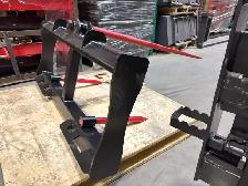 NEW SKID STEER 3 PRONG BALE SPEAR ATTACHMENT SSBF49 - Photo 2