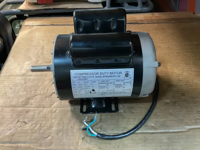 1.8 HP compressor motor
