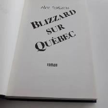 BONROMAN NEUF D'ALICE PARIZEAU BLIZZARD SUR QUÉBEC 469 PAG $5.00