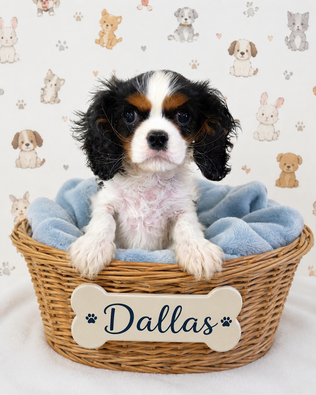 Cavalier King Charles mâle enregistré