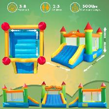Bouncy Castle Inflatable Bounce House & Blower Kit - Photo 8
