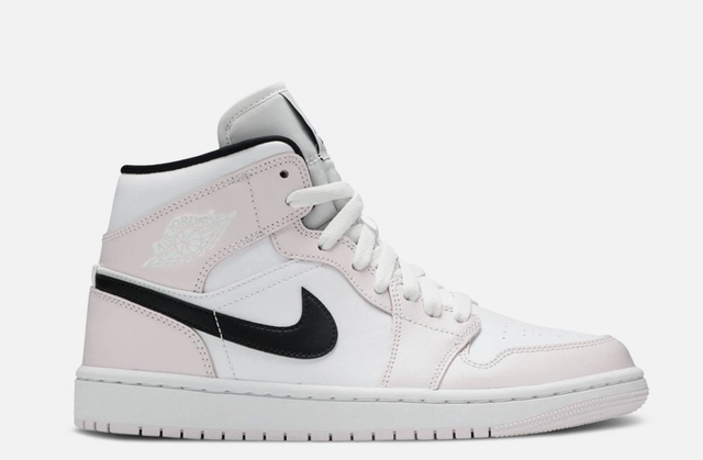 Air Jordan 1 Mid Barely Rose (W) (BQ6472-500) Size 9W