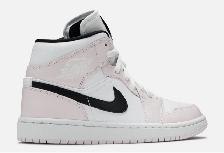 Air Jordan 1 Mid Barely Rose (W) (BQ6472-500) Size 9W - Photo 3