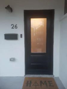 Exterior steel door supply and install call/text 289.623.3665